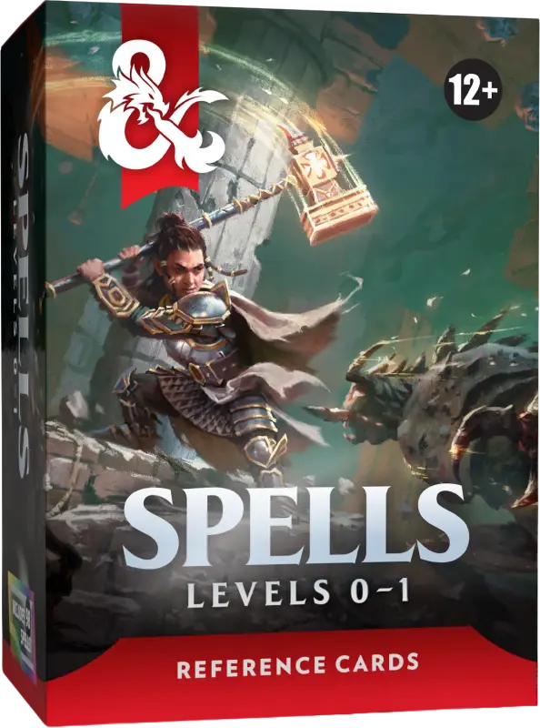 D&D - Trove Reference Cards - Spells: Levels 0-1 - EN