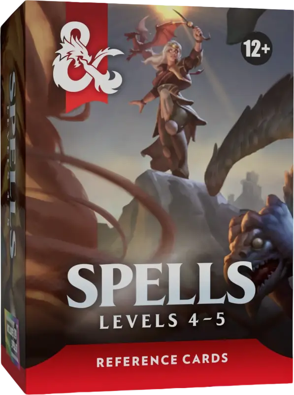 D&D - Trove Reference Cards - Spells: Levels 4-5 - EN
