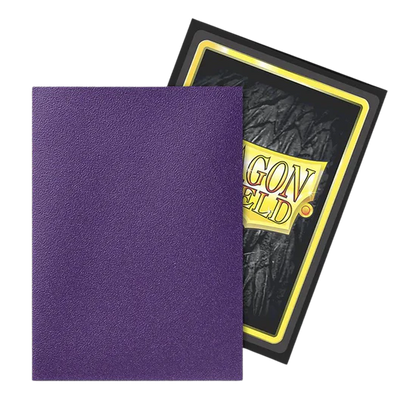 Dragon Shield - Matte Dual Sleeves - Metallic Purple / Soul (100 Sleeves)