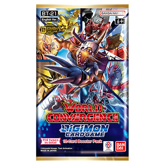 Digimon Card Game - World Convergence BT21 Booster
