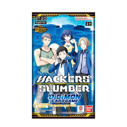 Digimon Card Game - Hacker's Slumber BT23 Booster Display (24 Packs) - EN