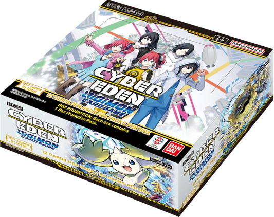 Digimon Card Game - Cyber Eden BT22 Booster Display