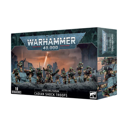 Warhammer: Astra Militarum - Cadian Shock Troops