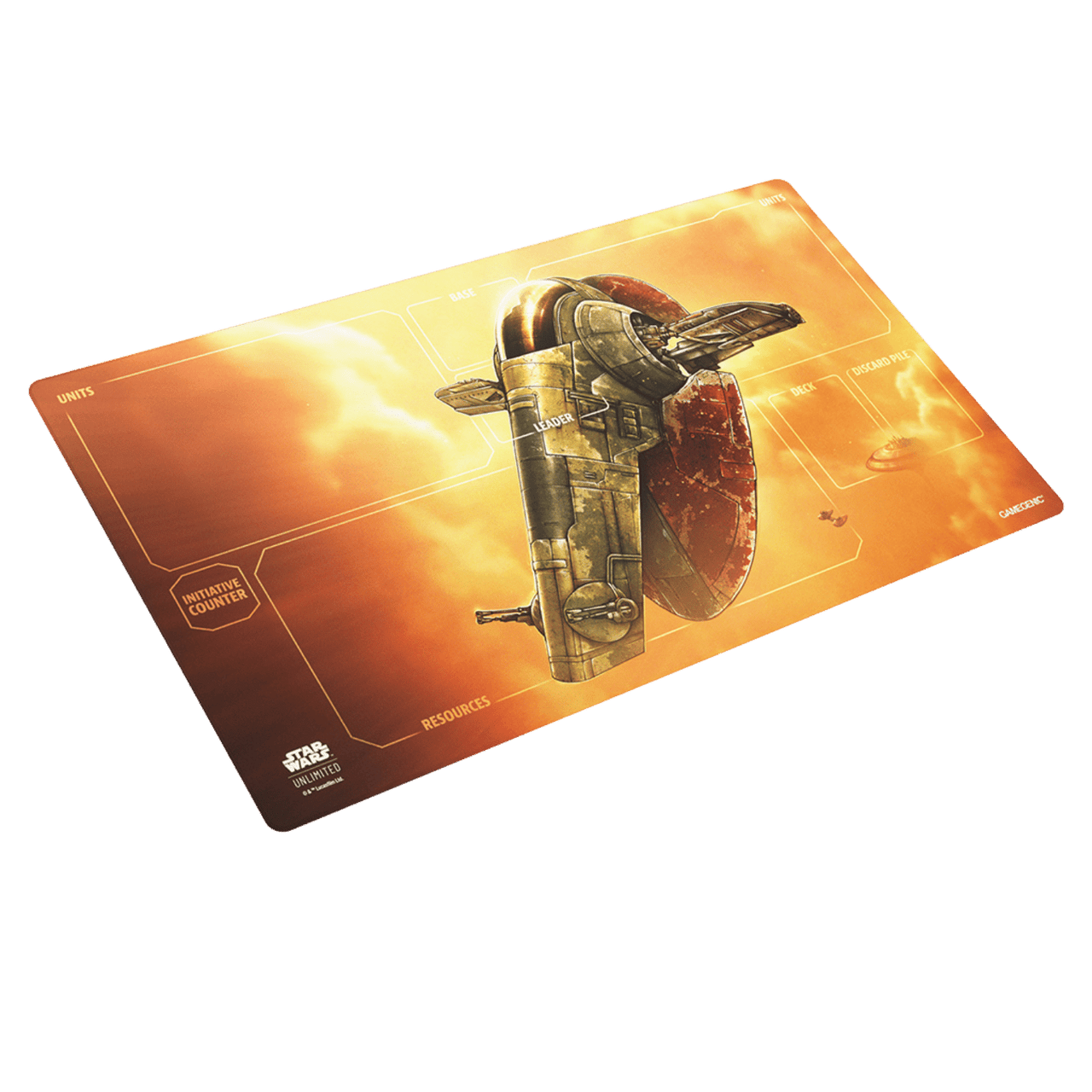 Gamegenic Playmat: Star Wars Unlimited - Fett's Firespray