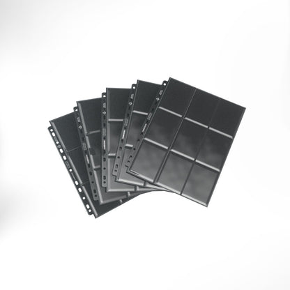Gamegenic - 18-Pocket Pages Side-Loading (10 pages bag) - Black