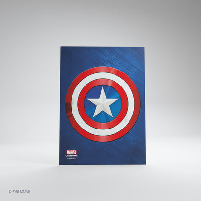 Marvel Champions Art Sleeves - Captain America