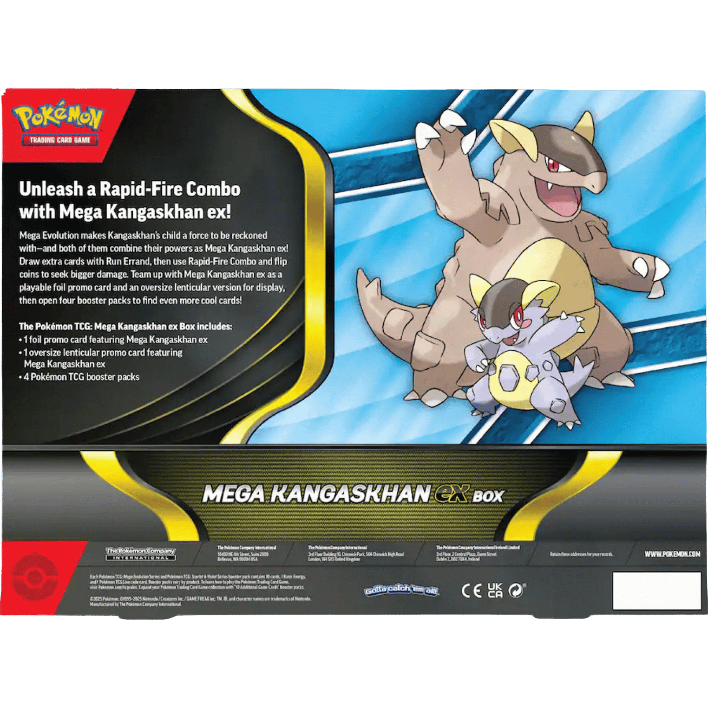 Pokemon ex Box: Mega Kangaskhan ex - English