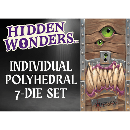 Chessex - Hidden Wounds Assorted 7-Die Polyhedral Set