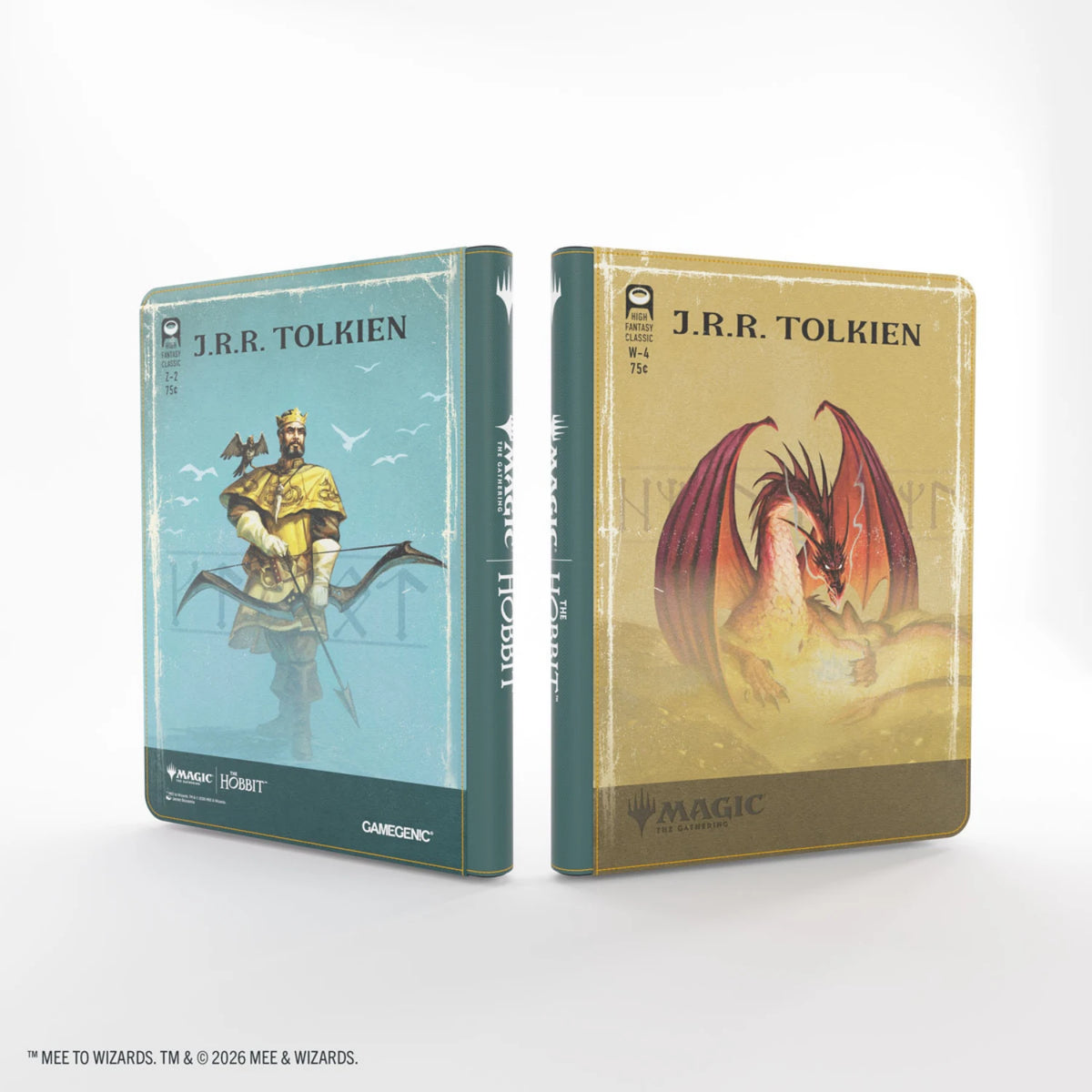 Gamegenic Zip-Up Album: MTG The Hobbit - Gleaming Splendor / The King of Dale (18-Pocket)
