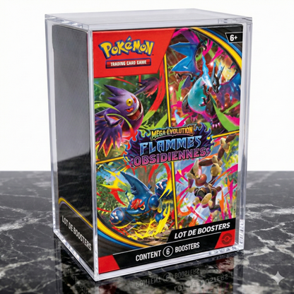 Acrylic Bundle Display for Pokémon and Magic - Display anti-UV