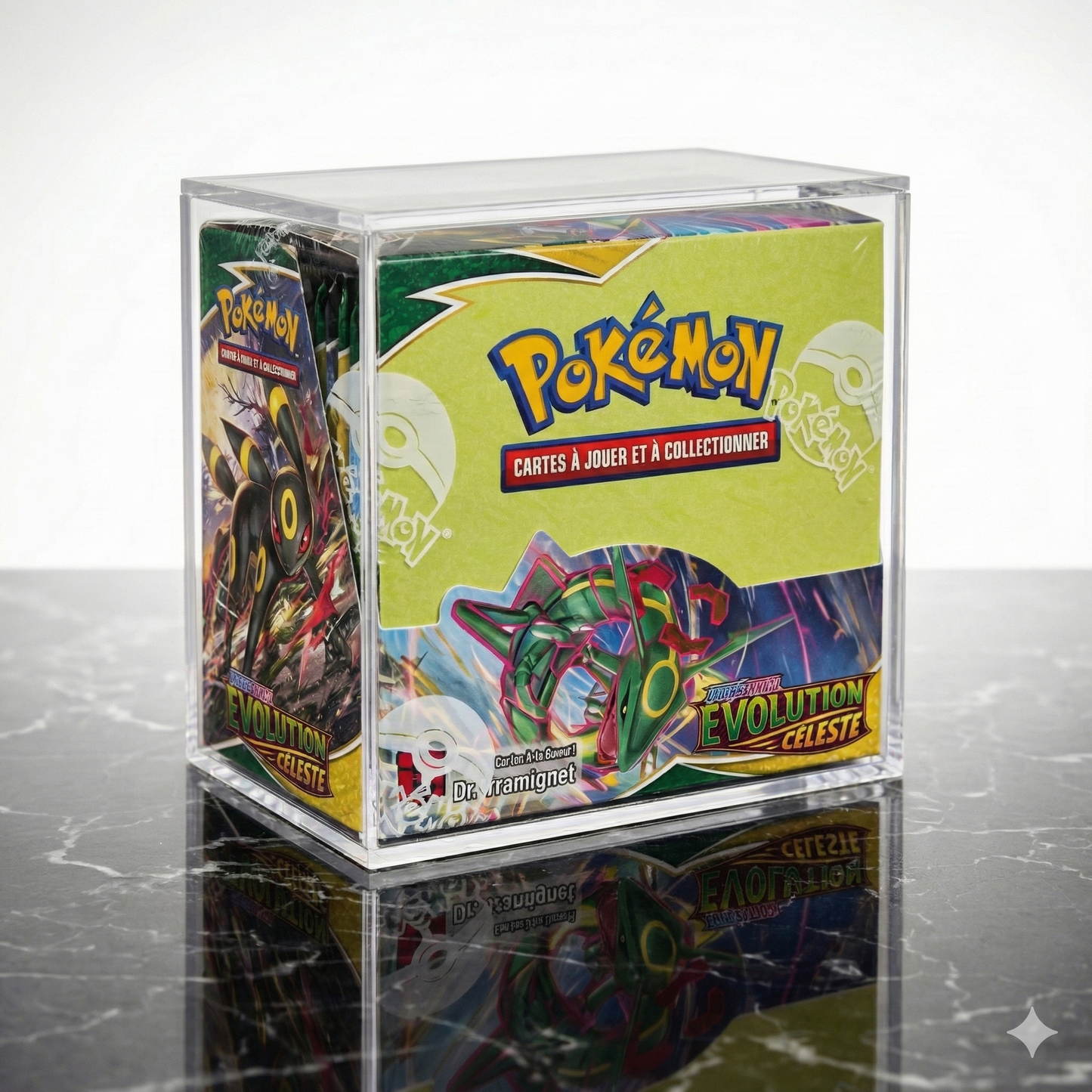 Acrylic Booster Display for Pokémon and Magic - Display anti-UV