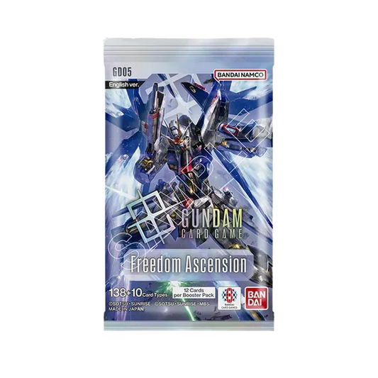 Gundam Card Game: Freedom Ascension (GD05) Booster Pack