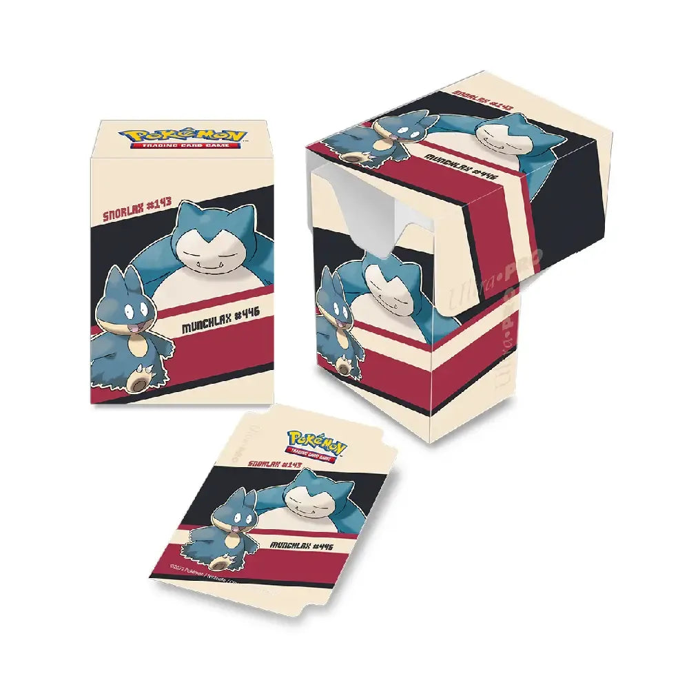 Ultra PRO Full View Deck Box Pokémon – Snorlax & Munchlax