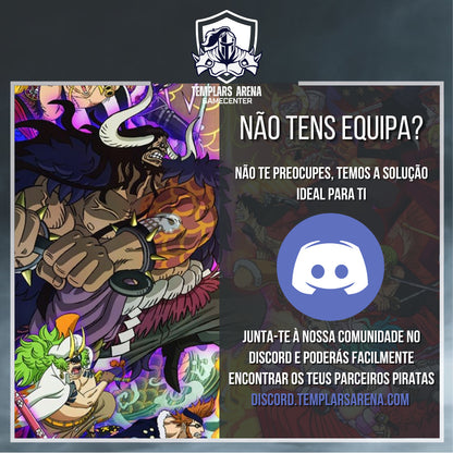 Entrada Torneio de Triplas One Piece Vol.2 - Domingo 8 Fevereiro 2026