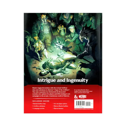 Dungeons and Dragons - Eberron - Forge of the Artificer Hard Cover - EN