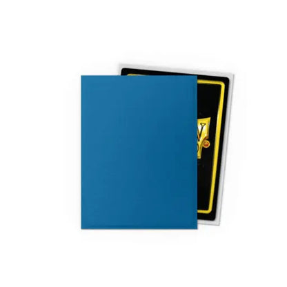 Dragon Shield - Dual Matte Sleeves - Cobalt & Silver (100 Sleeves)