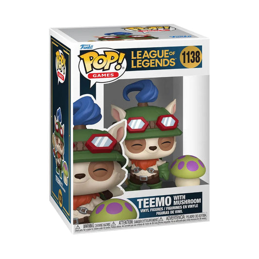 Funko POP! & Buddy League of Legends - Teemo with Mushroom #1138