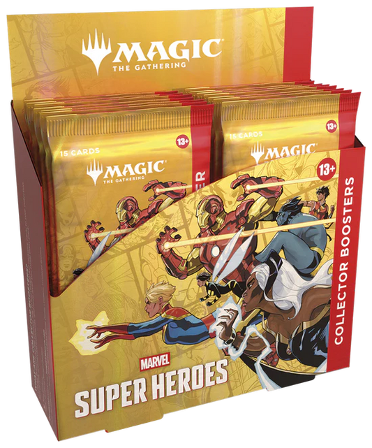 MTG - Marvel Super Heroes Collector's Booster Display (12 Packs) - EN