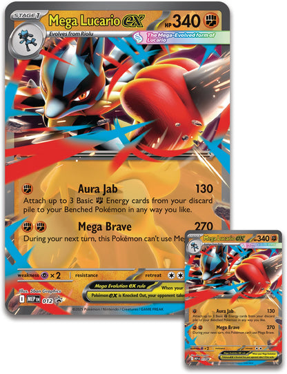 Pokémon TCG: Mega Lucario EX Box – EN