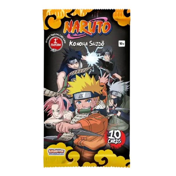 Naruto Mythos TCG Konoha Shidō Booster Pack – EN 2nd Edition