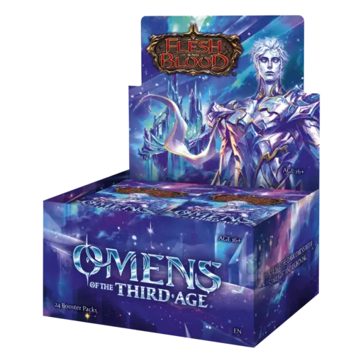 Flesh & Blood TCG – Omens of the Third Age Booster Display (24 Packs) – EN