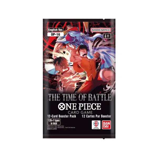 One Piece Card Game OP16 The Time of Battle Booster - English