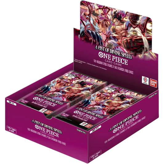 One Piece Card Game A Fist of Divine Speed (OP11) English - 1 Booster Box (24 Boosters)