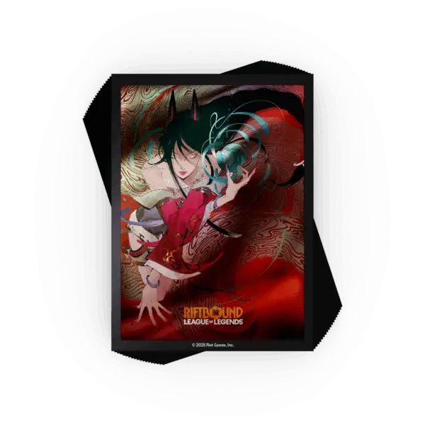 Riftbound: League of Legends TCG - Origins Ahri Art Sleeves (100 Sleeves)