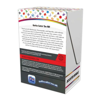 Scarlet & Violet 151 Booster Bundle - 6 boosters (EN)