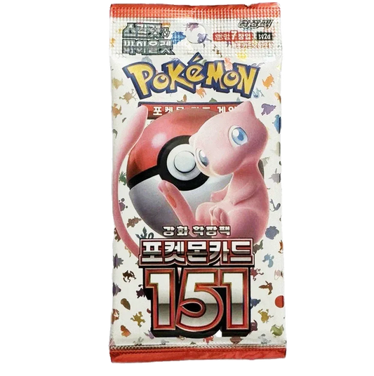 Pokemon TCG - 151 Booster - Korean Language