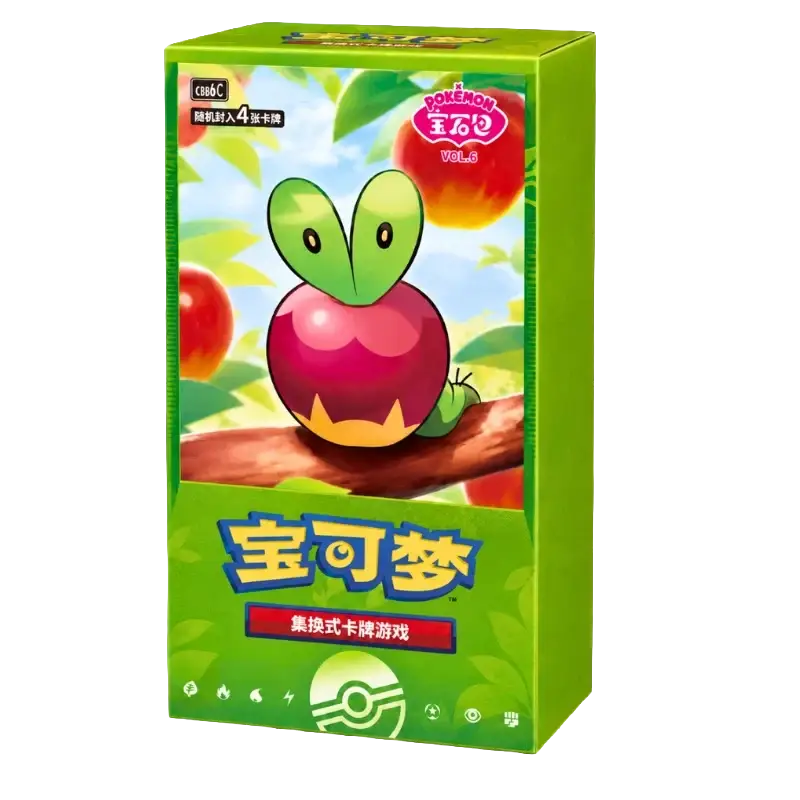 Pokémon TCG: Gem Pack Vol. 6 [CBB6C] Booster Box (18 Packs) - Simplified Chinese