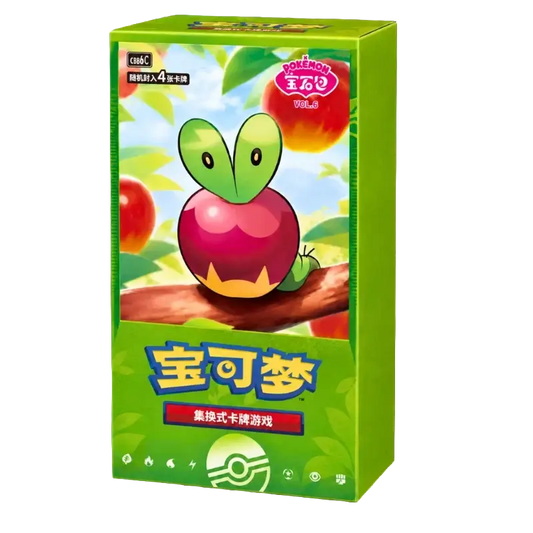Pokémon TCG: Gem Pack Vol. 6 [CBB6C] Booster Box (18 Packs) - Simplified Chinese