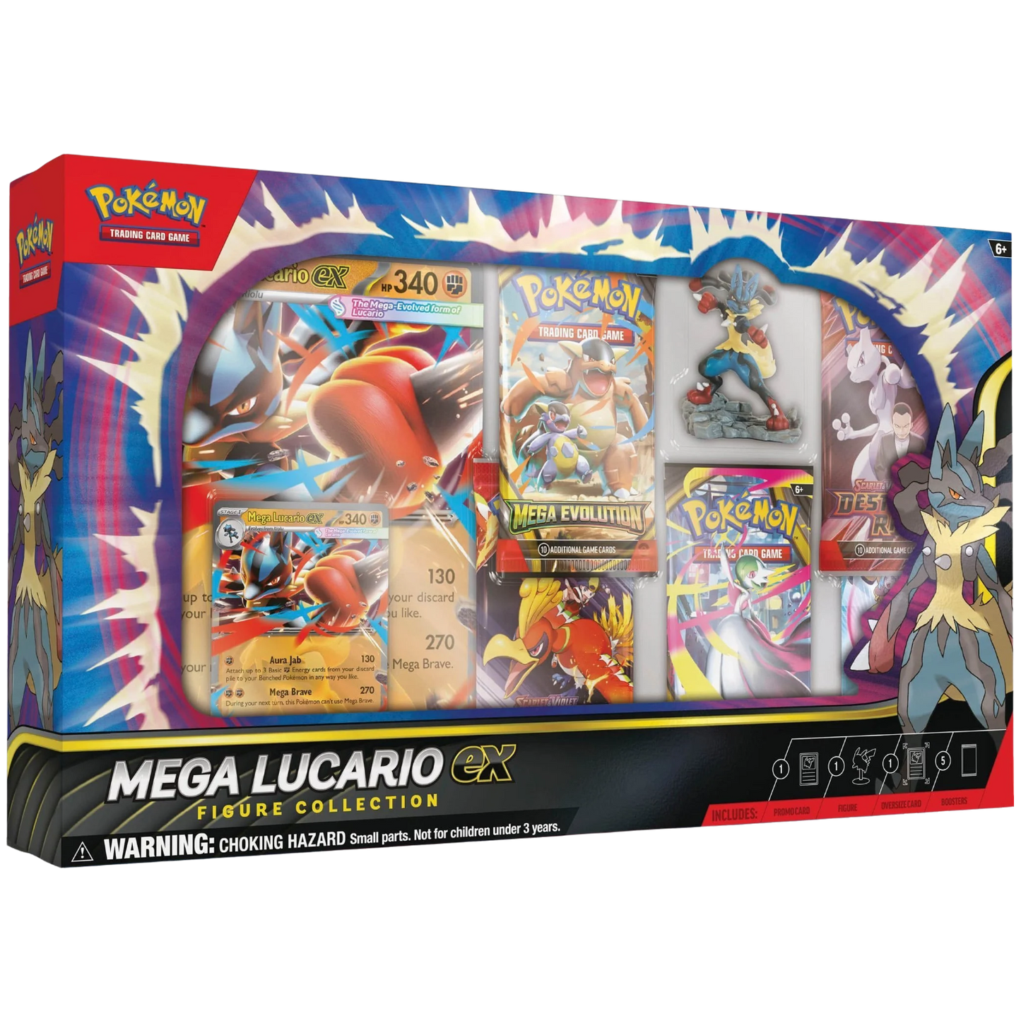 Pokémon TCG: Mega Lucario EX Box – EN