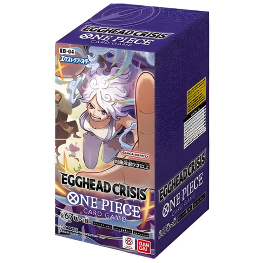 One Piece Card Game: Egghead Crisis Booster Box (EB-04) – Japanese