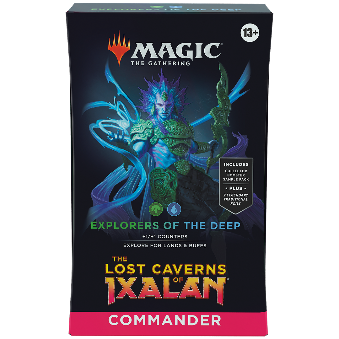 Magic: the Gathering - The Lost Caverns of Ixalan - Explorers of the Deep Commander Deck - EN