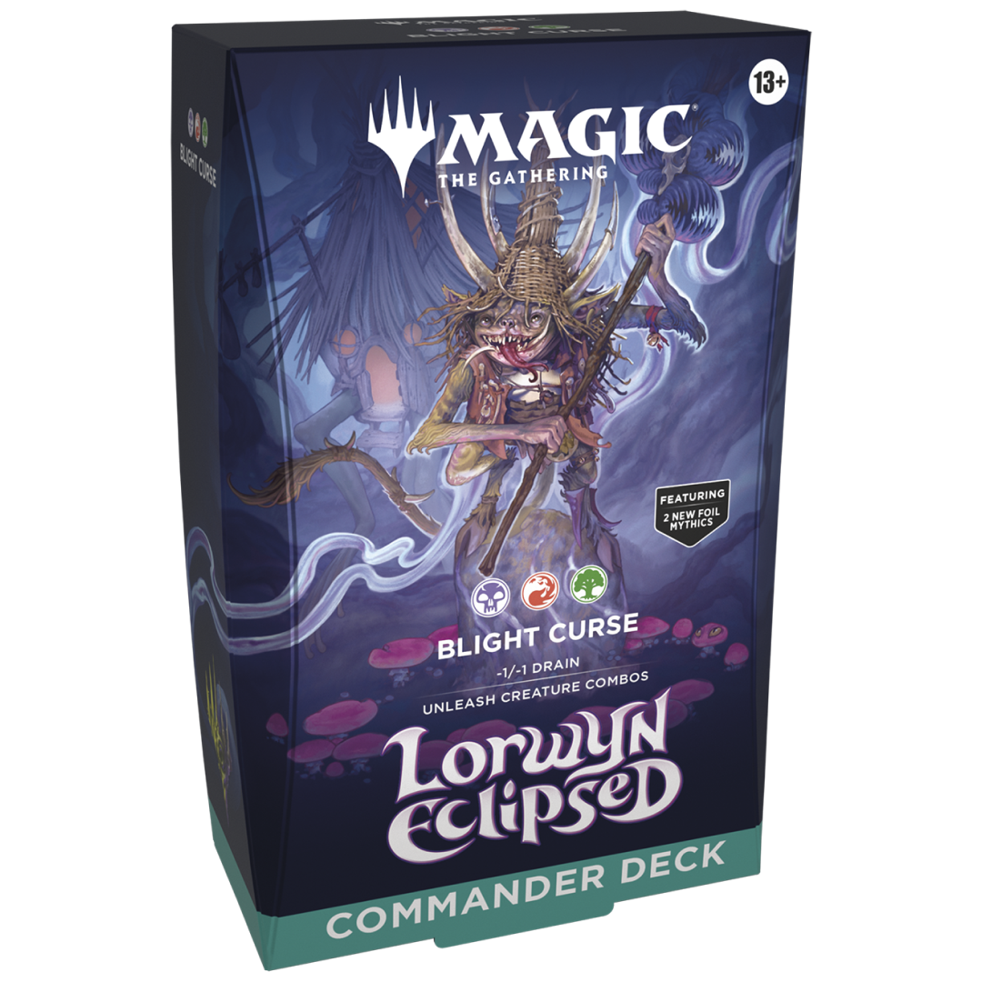 Magic: the Gathering - Lorwyn Eclipsed Commander Deck - Blight Curse - EN