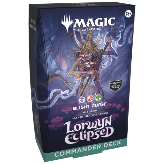 Magic: the Gathering - Lorwyn Eclipsed Commander Deck - Blight Curse - EN