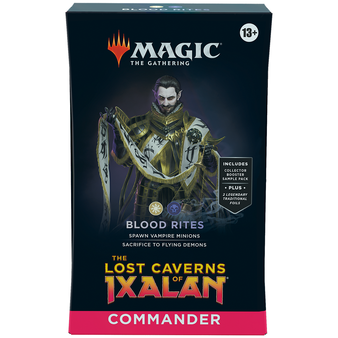 Magic: the Gathering - The Lost Caverns of Ixalan Blood Rites Commander Deck - EN