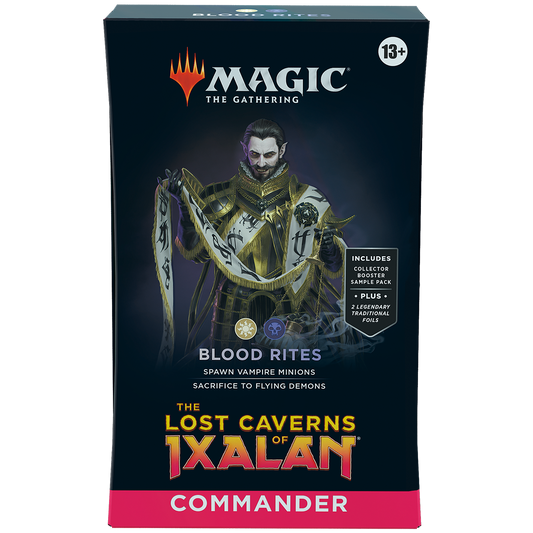 Magic: the Gathering - The Lost Caverns of Ixalan Blood Rites Commander Deck - EN