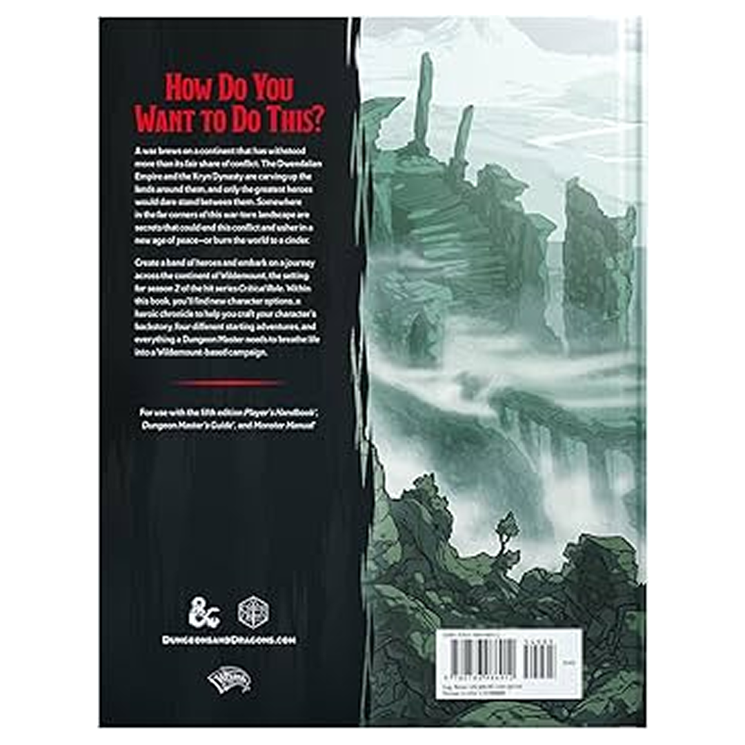 Dungeons and Dragons - Explorer's Guide to Wildemount - EN