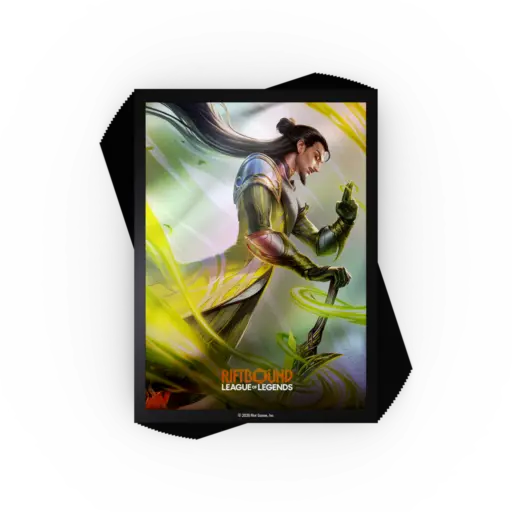Riftbound: League of Legends TCG – Unleashed Art Sleeves: Master Yi, Wuju Master