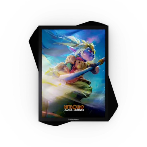 Riftbound: League of Legends TCG – Unleashed Art Sleeves: Poppy, Keeper of the Hammer