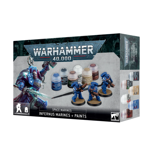 Warhammer: Space Marines - Infernus Marines + Paints Set