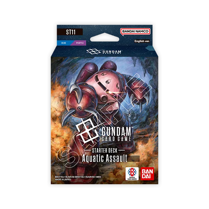 Gundam Card Game - Starter Deck ST11-14 Bundle - EN