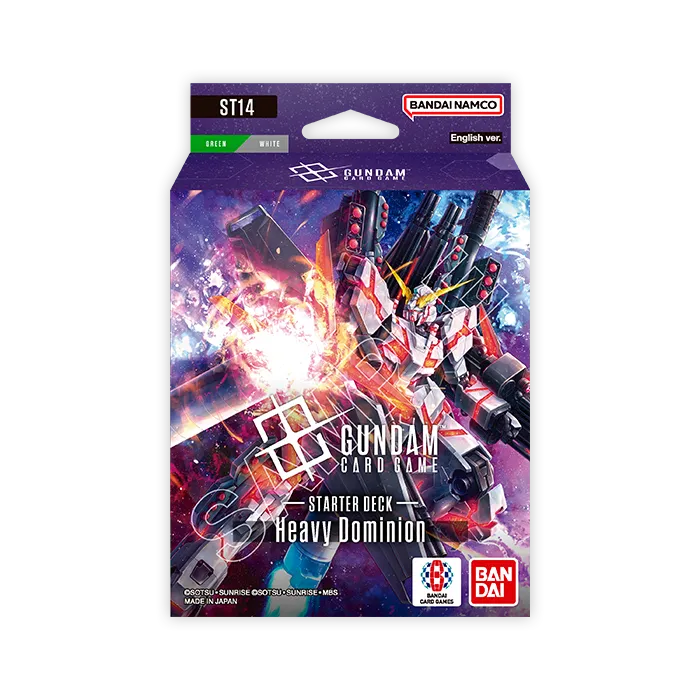 Gundam Card Game - Starter Deck ST11-14 Bundle - EN