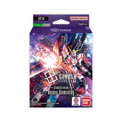 Gundam Card Game - Starter Deck ST11-14 Bundle - EN