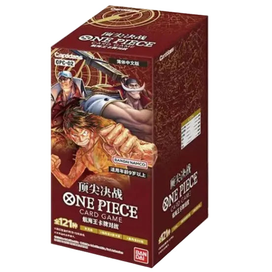 One Piece Card Game - OP02 Paramount War Booster Box - Chinese