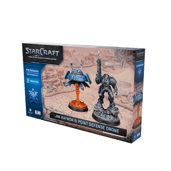 StarCraft® The Miniatures Game - Jim Raynor (Raynor's Raiders) - Terran - Hero Expansion Set - EN