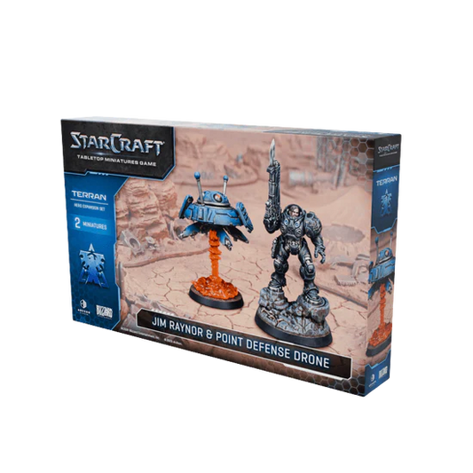 StarCraft® The Miniatures Game - Jim Raynor (Raynor's Raiders) - Terran - Hero Expansion Set - EN