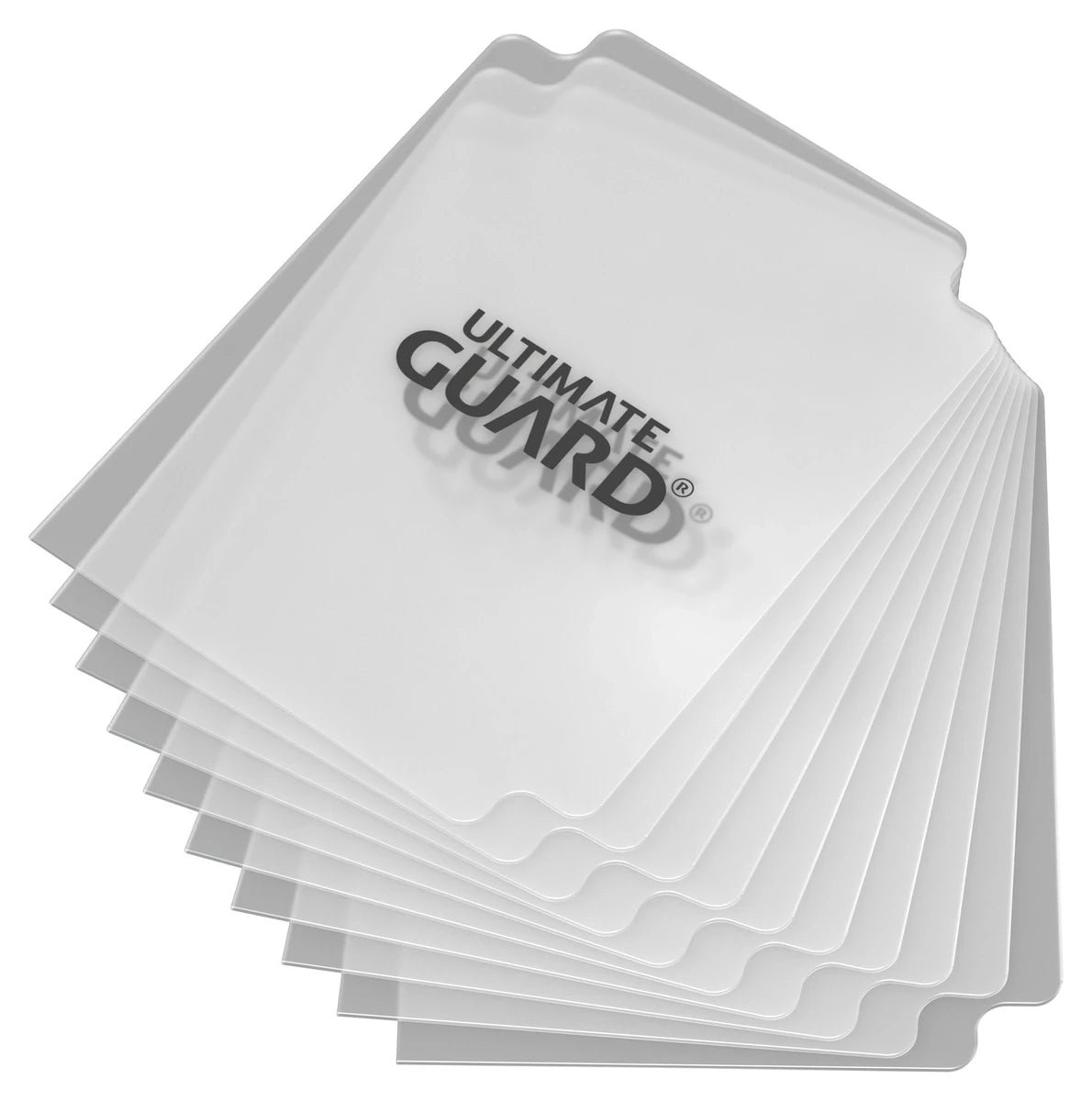 Card Dividers Standard Size (10) - Transparent